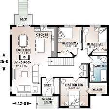 Contemporary Style House Plan 5333