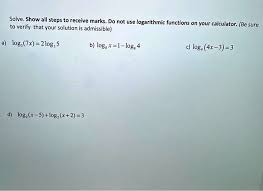 Logarithmic Functions