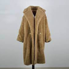 Faux Fur Shearling Coat Faux Coat