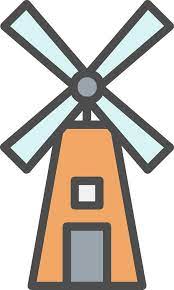 Windmill Icon Vector Art Icons And