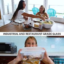 Large Glass Food Storage Container