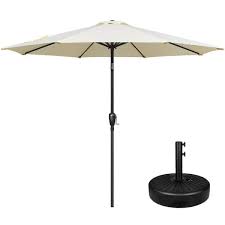 9 Ft Steel Market Tilt Patio Umbrella