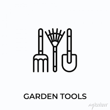 Garden Tools Icon Vector Garden Tools
