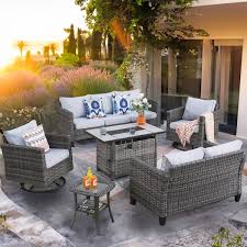 Xizzi Mirage 6 Piece Wicker Patio