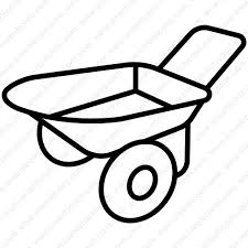 Garden Cart Vector Icon