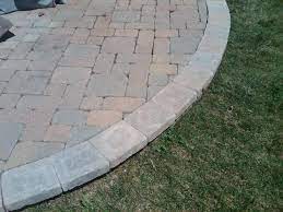 Raised Paver Patio Repair Of Wall Cap