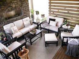 Black And White Outdoor Patio Furniture