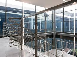 Ss Staircase Glass Balcony Railing Ss