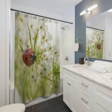 Lovely Ladybug Shower Curtain Original