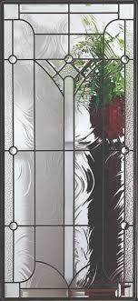 Glass Front Door Inserts Decorative