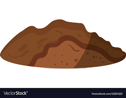 Soil Icon Image Royalty Free Vector