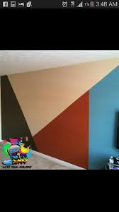 Multi Color Accent Wall Paintjunky