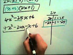 How To Factor Trinomials Ax 2 Bx C