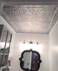 can tin ceiling tiles be used in a