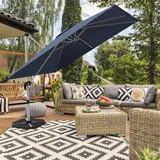Aluminum Offset Patio Umbrella