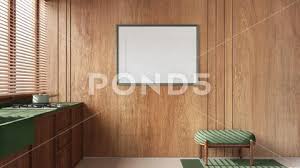 Frame Mockup In Home Interior With
