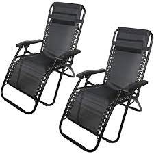 Sun Lounger Adjustable Garden Chair