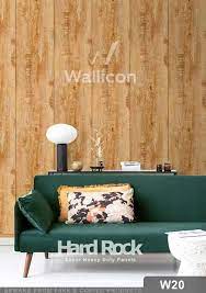Wallicon Brown Wood Texture Pvc Panel