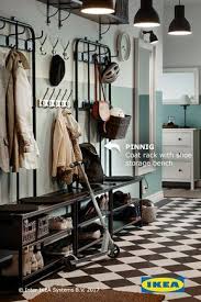 Pinnig Coat Rack With Shoe Storage