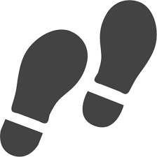 Foot Sign Icon For Free