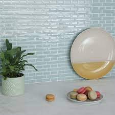 Sea Glass 3d Tile Sticker For Kitchen