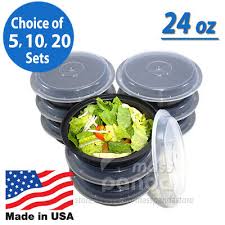 Round Meal Prep Food Containers