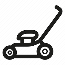 Lawn Mower Icon On