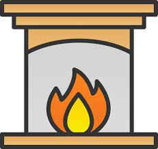 Fireplace Mantel Icons 5 Free