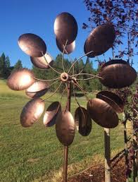 Outdoor Metal Wind Spinner For Garden