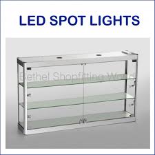 Wall Mounting Led Display Cabinet