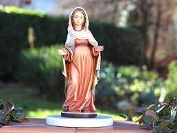 Pregnant Virgin Mary Wooden Statue Our