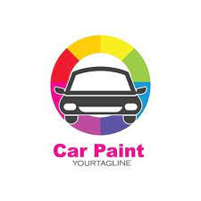 Car Paint Logo Vector Art Icons And