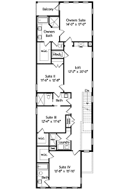 Narrow Lot Mediterranean House Plan