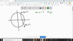 Solved Circle O Has Center 0 0 And