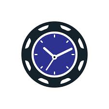 Og Clock Icon Vector Logo Design