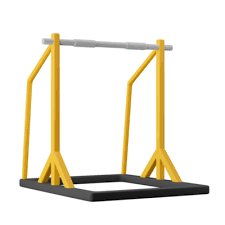 Pull Up Bar Gym Fitness Equipment 3d