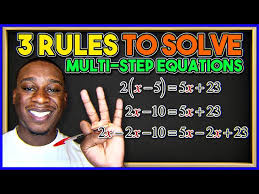 Solve Multistep Equations Easily