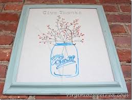 Diy Stenciled Felt Board And A Giveaway