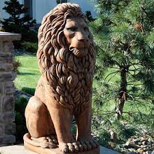 Lion Sculpture Garden Statues