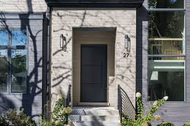 Mahogany Wood Veneer Front Door Custom