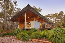 Corrugated Steel In The Australian Bushland