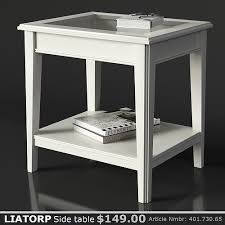 Liatorp Side Table 3d Model Cgtrader