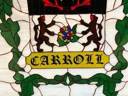 Irish Coat Of Arms Contemporary Stained