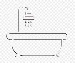 Shower Icon Cleaning Icon Hot Tub Icon
