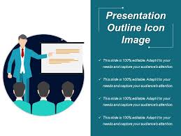 Presentation Outline Icon Image Ppt