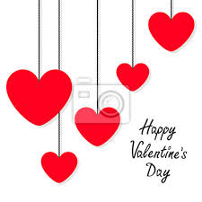 Happy Valentines Day Sign Symbol Red