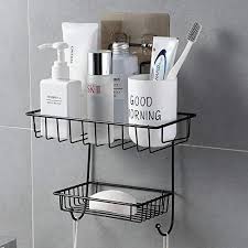 Bathroom Organizer With Two Shelves