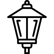 Lamp Post Free Buildings Icons