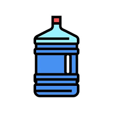 Water Gallon Vector Art Icons And