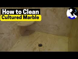 How To Clean A Cultured Marble Shower
